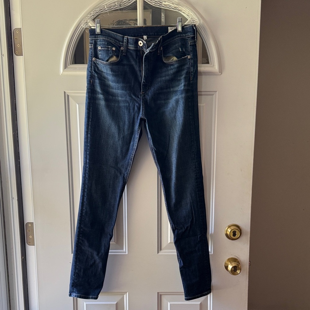 rag & bone Dark Indigo Skinny Jeans
